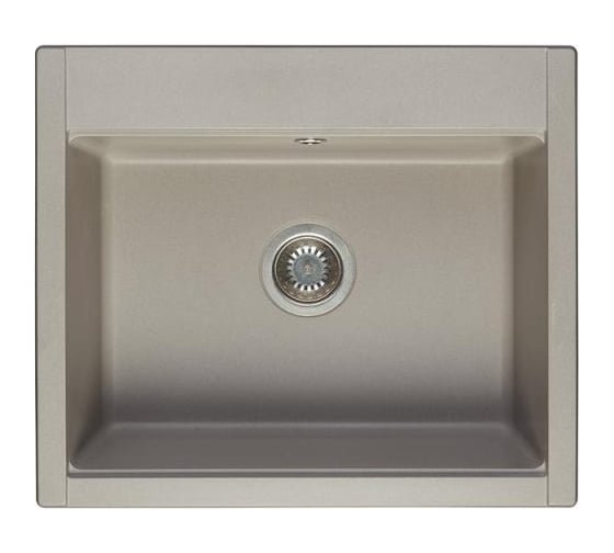 Кухонная Мойка AQUATON Делия 60 Серый шелк NEW 00049431 1A715232LD250