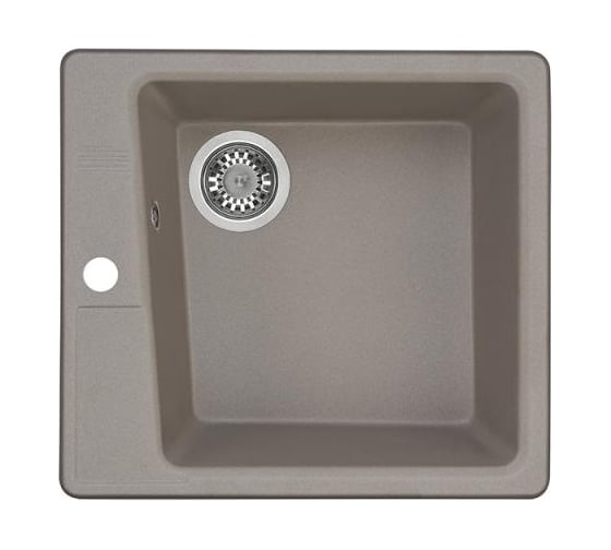 Кухонная Мойка AQUATON Парма 510 470 175мм Серый шелк NEW 00040662 1A713032PM250