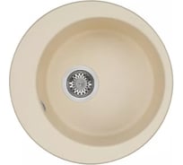 Кухонная Мойка AQUATON Иверия Кругл. 480мм.Шампань NEW 00049439 1A711032IV290