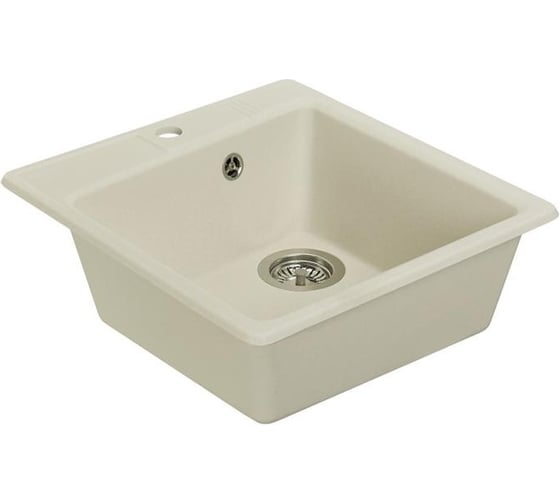 Кухонная Мойка AQUATON Парма 510 470 175мм Жемчуг аналог бел NEW 00040636 1A713032PM240 1
