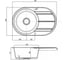 Кухонная Мойка AQUATON Амира Латте NEW 00040666 1A712932AI260 4