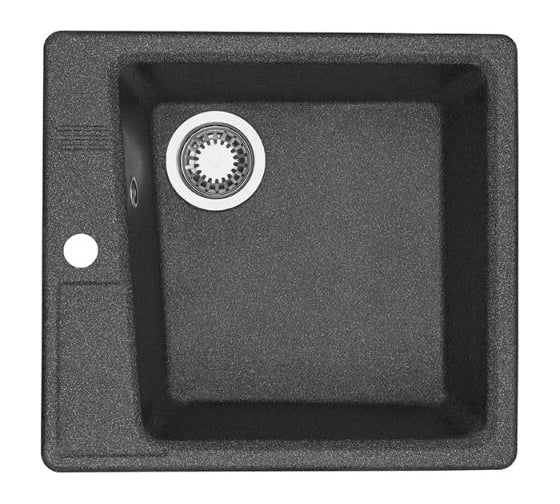 Кухонная Мойка AQUATON Парма 510 470 175мм Графит аналог черн NEW 00040275 1A713032PM210 1