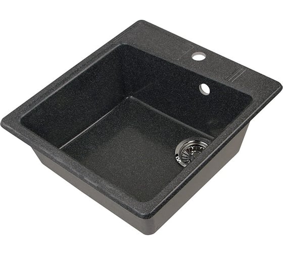 Кухонная Мойка AQUATON Парма 510 470 175мм Графит аналог черн NEW 00040275 1A713032PM210