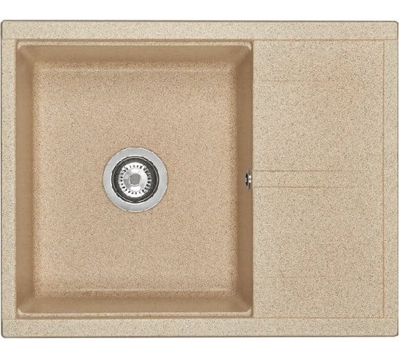 Кухонная Мойка AQUATON Делия 65 Песочная NEW 00059001 1A718632DE220