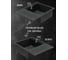 Кухонная Мойка AQUATON Делия 65 Графит NEW 00061077 1A718632DE210 5