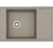 Кухонная Мойка AQUATON Делия 78 Серый шелк NEW 00046741 1A715132DE250