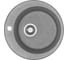 Кухонная Мойка AQUATON Иверия Кругл. 480мм.серая NEW 00034182 1A711032IV230 1