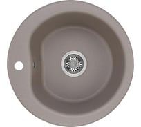 Кухонная Мойка AQUATON Мида Серый шелк NEW 00040623 1A712732MD250