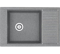 Кухонная Мойка AQUATON Делия 78 Серая NEW 00047360 1A715132DE230