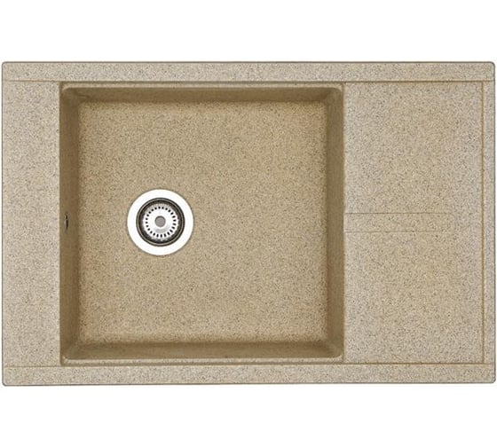 Кухонная Мойка AQUATON Делия 78 Песочная NEW 00047359 1A715132DE220 1