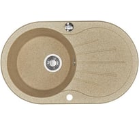 Кухонная мойка AQUATON Паола песочная аналог темно бежевого NEW 00040633