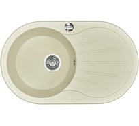 Кухонная мойка AQUATON Паола жемчуг аналог белого NEW 00040631