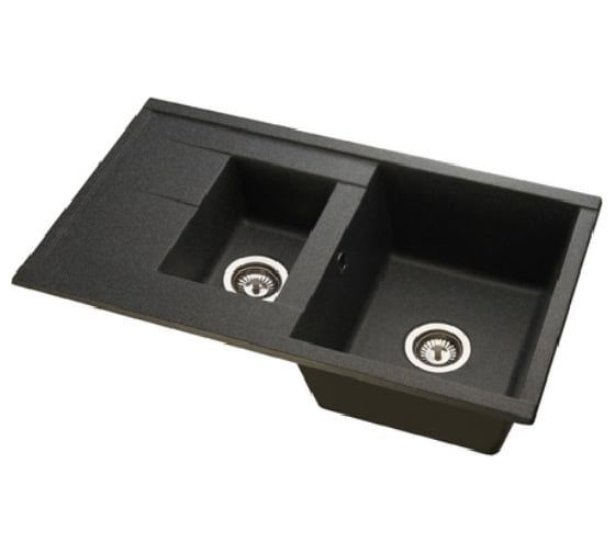 Кухонная Мойка AQUATON Делия 87 Графит NEW 00054639 1A716232DE210