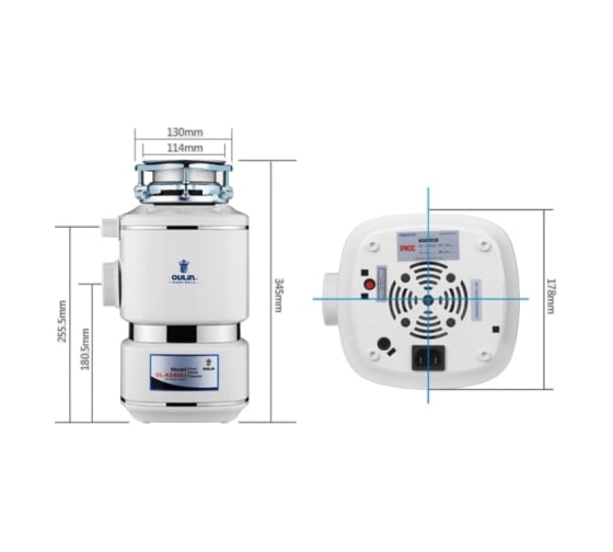 Измельчитель пищевых отходов Oulin OL-KDS553
