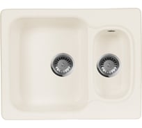 Кухонная мойка AquaGranitEx белый M-09 (331)