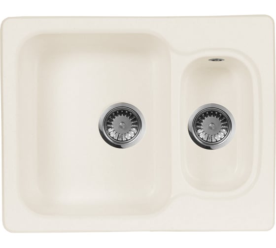 Кухонная мойка AquaGranitEx белый M-09 (331) 1