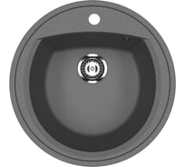 Кухонная мойка ULGRAN антрацит U-603-343