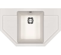 Кухонная мойка ULGRAN белый U-609-331