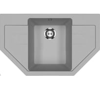 Кухонная мойка ULGRAN графит U-609-342