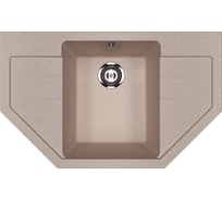 Кухонная мойка ULGRAN песочный U-609-302