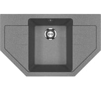 Кухонная мойка ULGRAN темно-серый U-609-309
