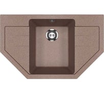 Кухонная мойка ULGRAN терракот U-609-307