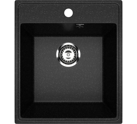 Кухонная мойка ULGRAN Practik черный оникс PR-M 425-004