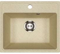 Кухонная мойка ULGRAN Practik слоновая кость PR-M 490-002
