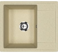 Кухонная мойка ULGRAN Practik слоновая кость PR-M 575-002