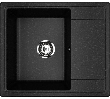 Кухонная мойка ULGRAN Practik черный оникс PR-M 575-004