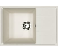 Кухонная мойка ULGRAN Practik белый камень PR-M 600-001