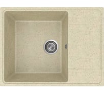 Кухонная мойка ULGRAN Practik слоновая кость PR-M 650-002