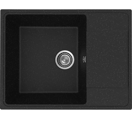 Кухонная мойка ULGRAN Practik черный оникс PR-M 650-004