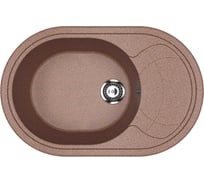 Кухонная мойка ULGRAN терракот U-610-307