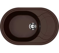 Кухонная мойка ULGRAN шоколад U-610-345
