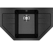 Кухонная мойка ULGRAN черный U-609-308