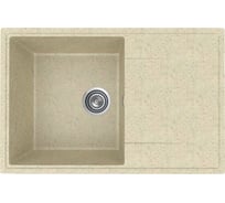 Кухонная мойка ULGRAN Practik слоновая кость PR-M 735-002