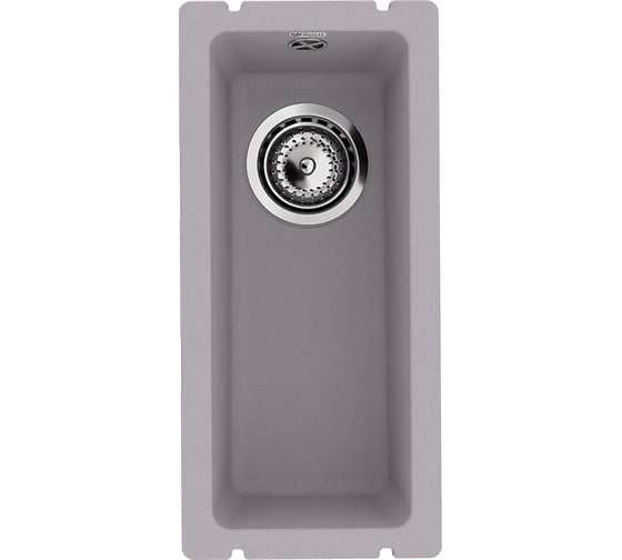 Кухонная мойка ULGRAN Quartz Under платина 160-04