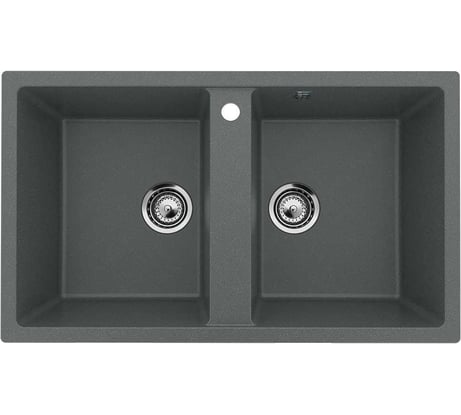 Кухонная мойка ULGRAN антрацит U-708-343
