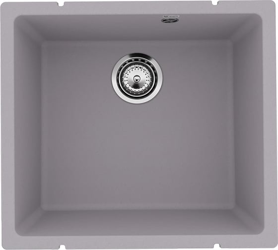 Кухонная мойка ULGRAN Quartz Under платина 450-04