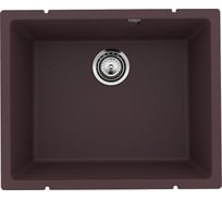Кухонная мойка ULGRAN Quartz Under трюфель 500-06