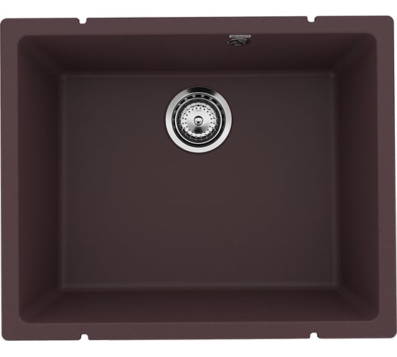 Кухонная мойка ULGRAN Quartz Under трюфель 500-06