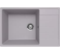 Кухонная мойка ULGRAN Quartz Prima платина 760-04