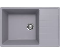 Кухонная мойка ULGRAN Quartz Prima бетон 760-05
