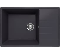 Кухонная мойка ULGRAN Quartz Prima космос 760-08