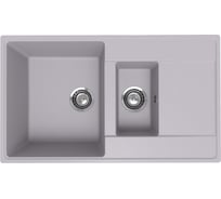 Кухонная мойка ULGRAN Quartz Prima платина 860 1,5 K-04