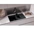 Кухонная мойка ULGRAN Quartz Prima жасмин 860 1,5 K-01 2