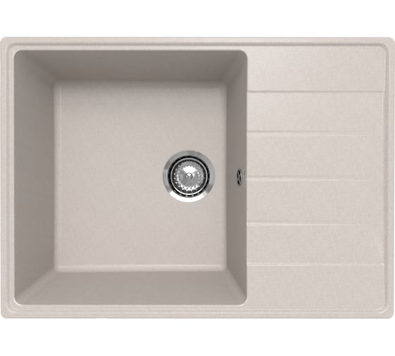 Кухонная мойка ULGRAN Quartz Prima песок 700-10