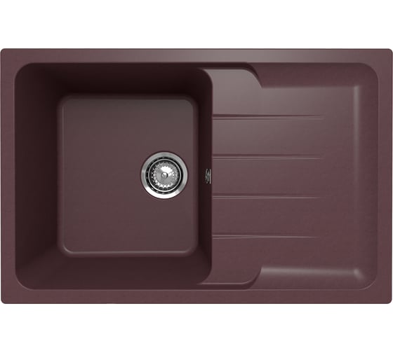 Кухонная мойка ULGRAN Quartz Gerda трюфель 780-06 1