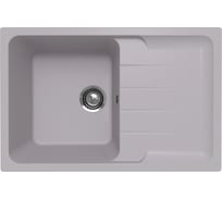 Кухонная мойка ULGRAN Quartz Gerda платина 780-04